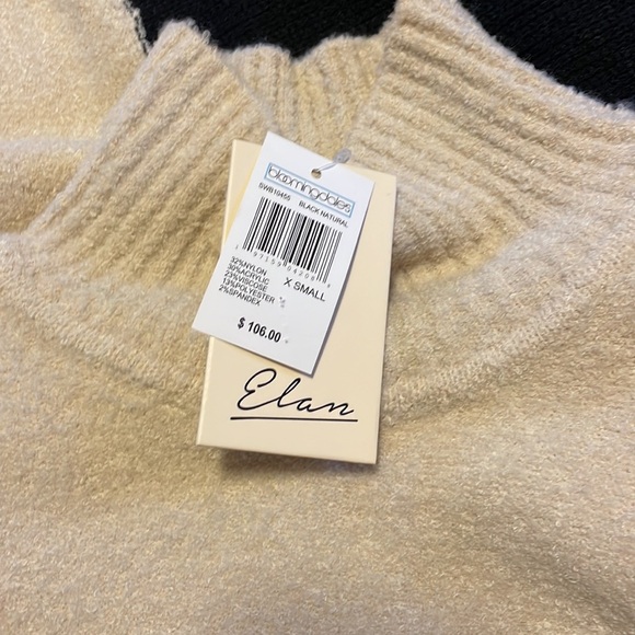 NWT Elan Boulder Color Block Sweater - Picture 4 of 7